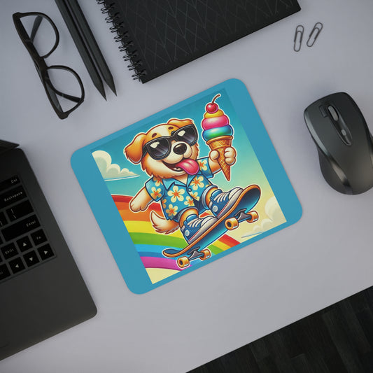 Skateboard Dog Mousepad