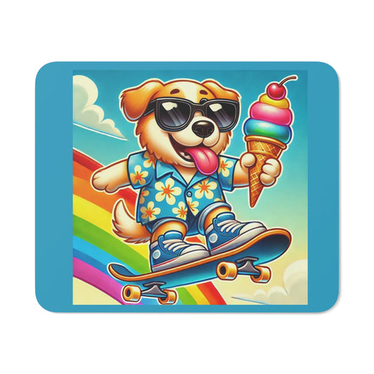 Skateboard Dog Mousepad